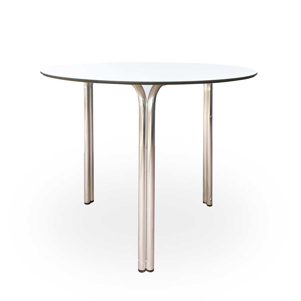 Mesa Ola Ø90 Blanco